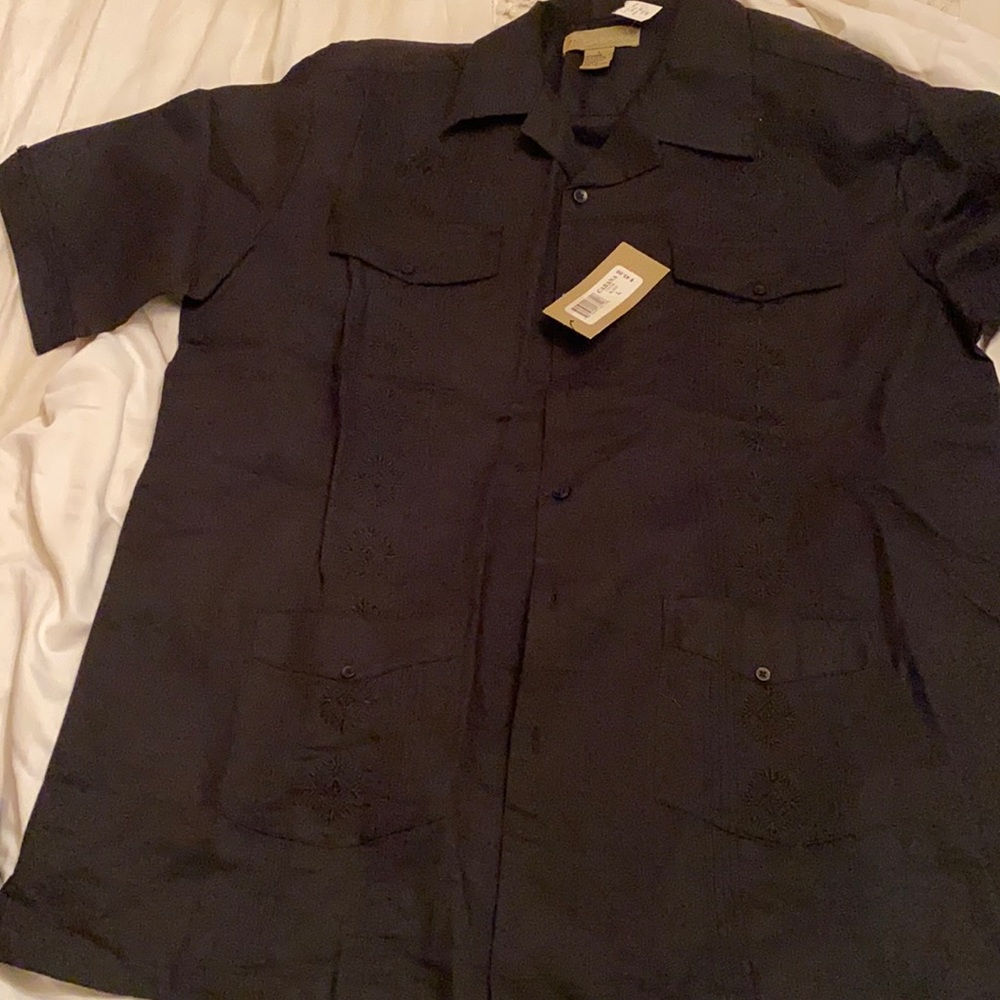 New linen lol button down shirt